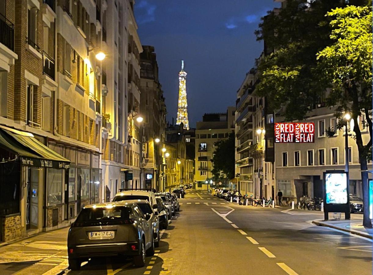 Red Flat Paris Apartment Exterior foto