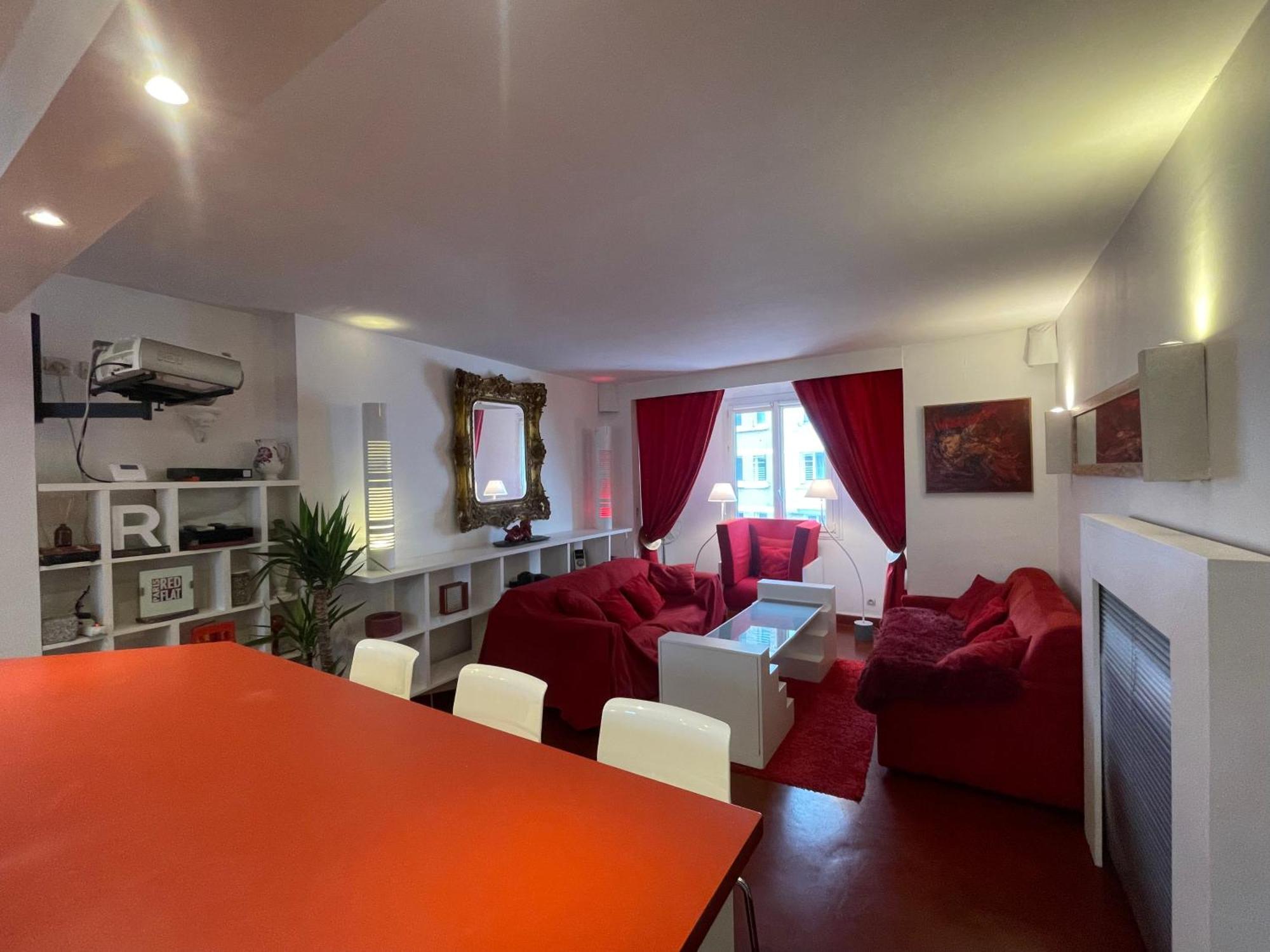 Red Flat Paris Apartment Exterior foto