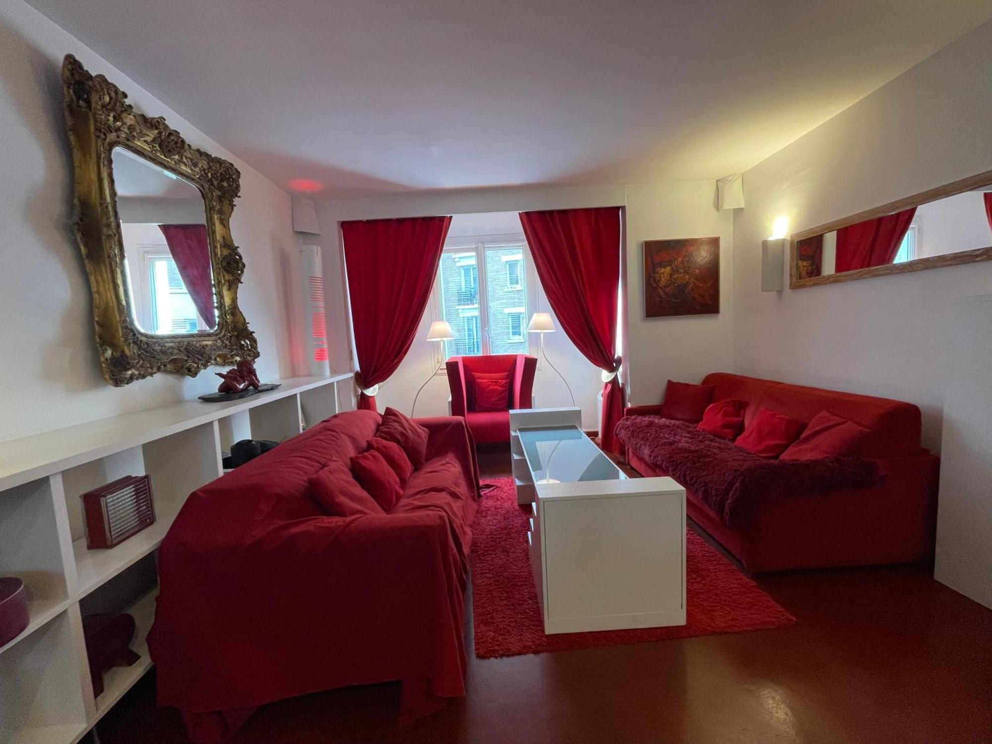 Red Flat Paris Apartment Exterior foto