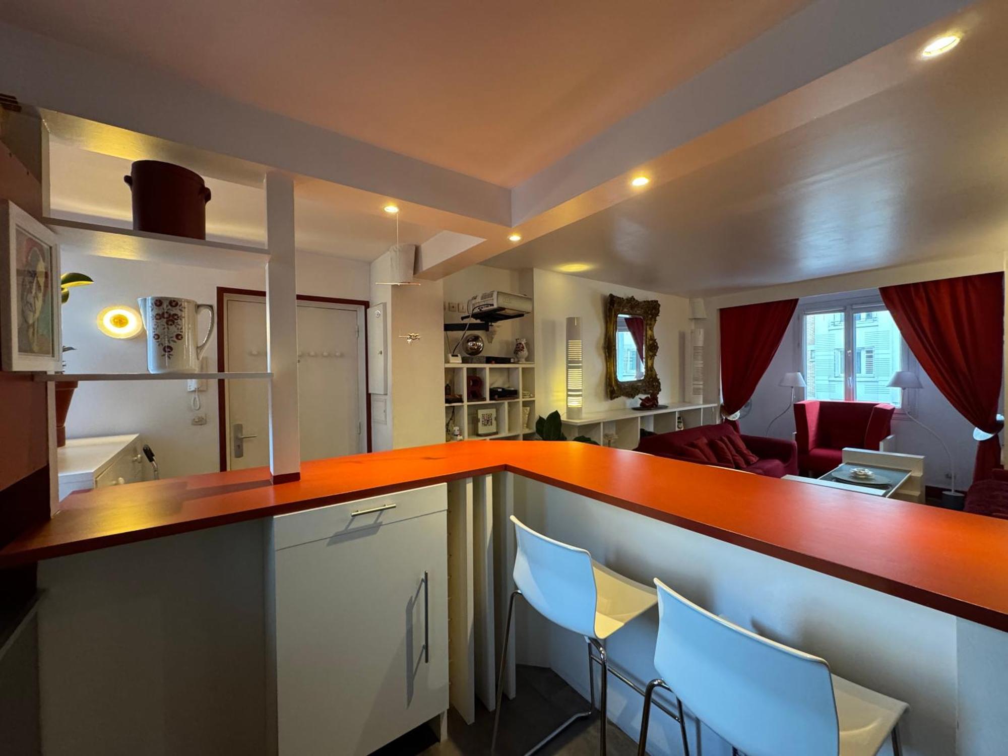 Red Flat Paris Apartment Exterior foto