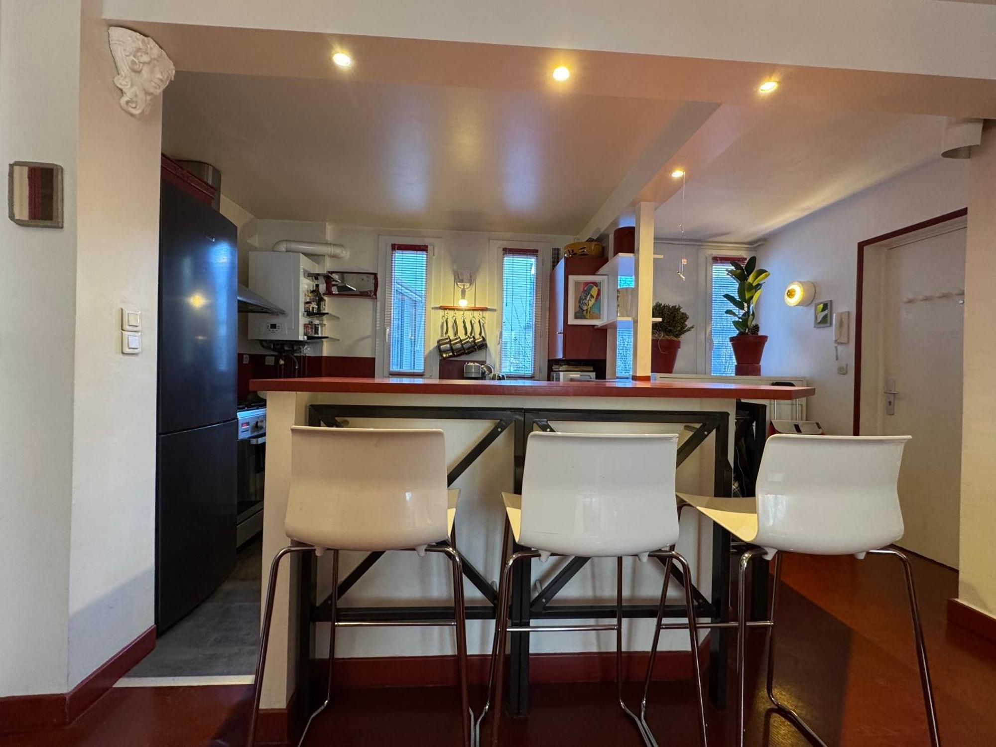 Red Flat Paris Apartment Exterior foto