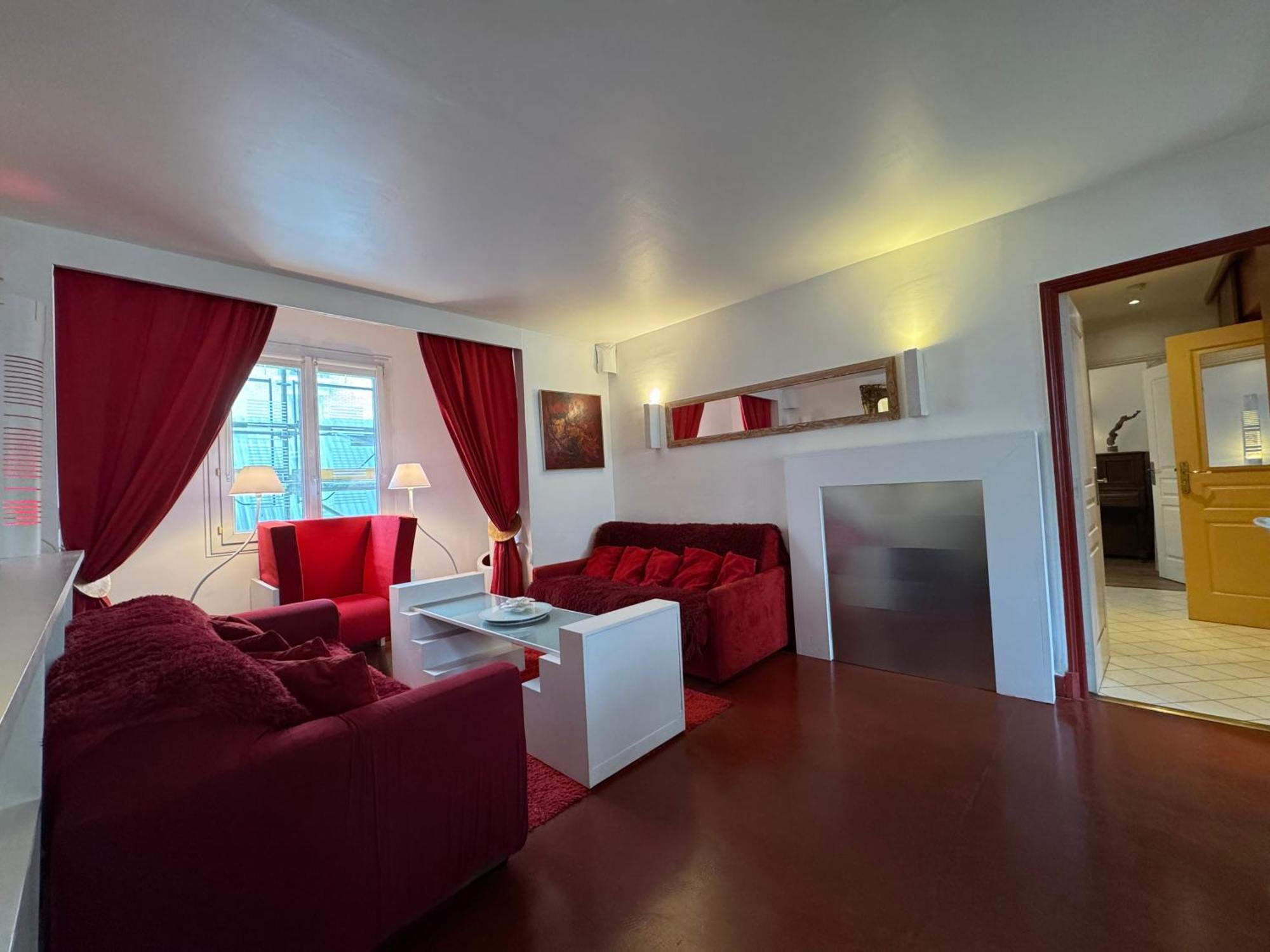 Red Flat Paris Apartment Exterior foto