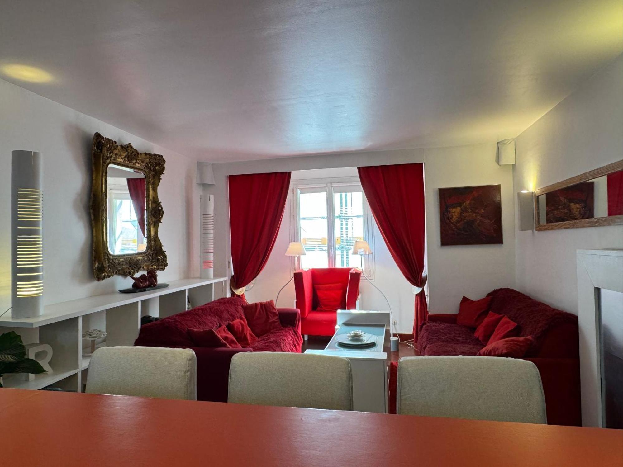 Red Flat Paris Apartment Exterior foto