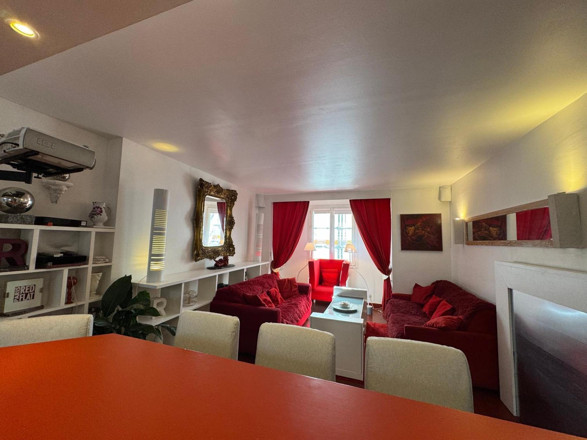 Red Flat Paris Apartment Exterior foto