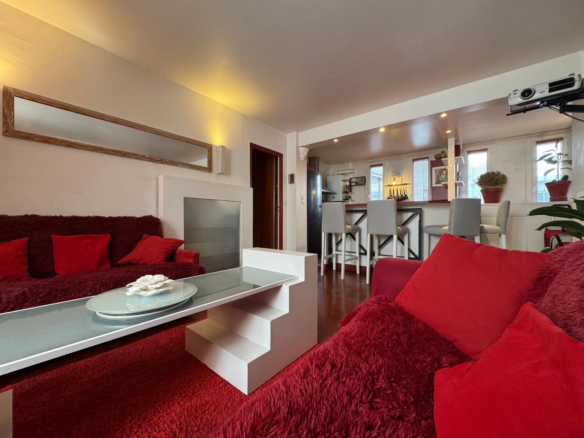 Red Flat Paris Apartment Exterior foto