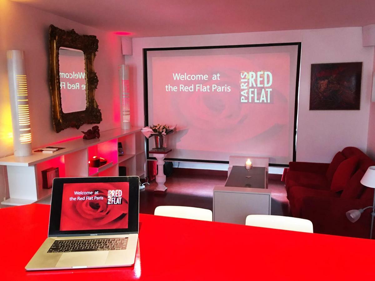 Red Flat Paris Apartment Exterior foto